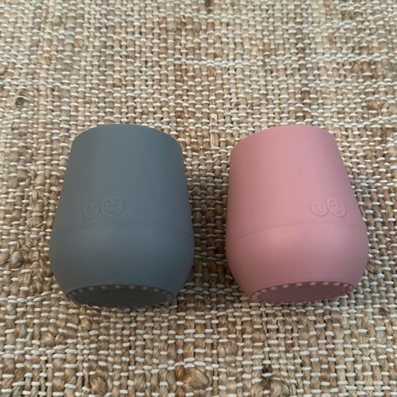 Ezpz Tiny Cup Bundle pink & gray - Picture 1 of 3